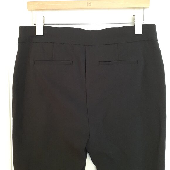 Chico's Brigitte Lace Trim Ankle Pants Black Size 1R/Size 8R - Picture 4 of 11